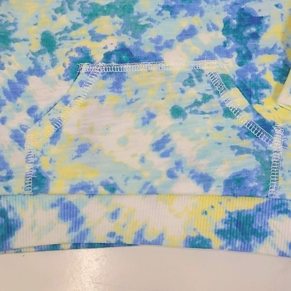 New! First Impressions Light Blue & Yellow Long Sleeve Sweater w/ Pockets 6-9M - Picture 2 of 8